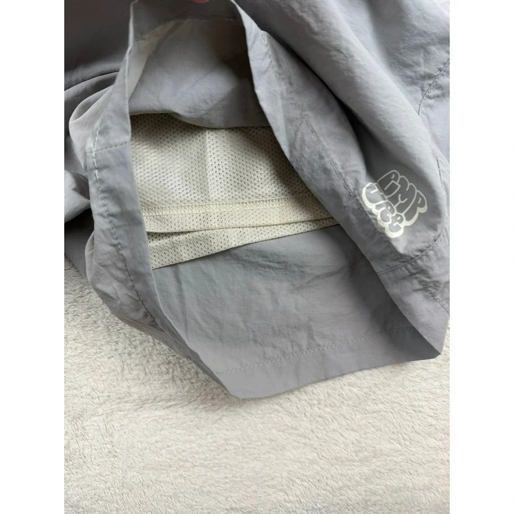 Empyre Mens Gray Recycled Nylon Mesh Lined Swim Trunks Shorts‎ XL